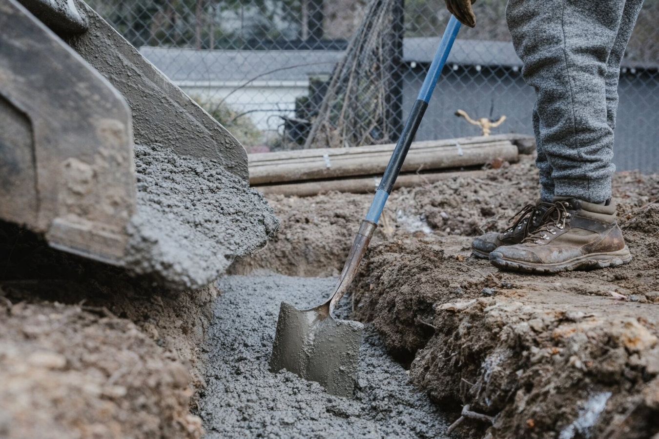 Concrete footings